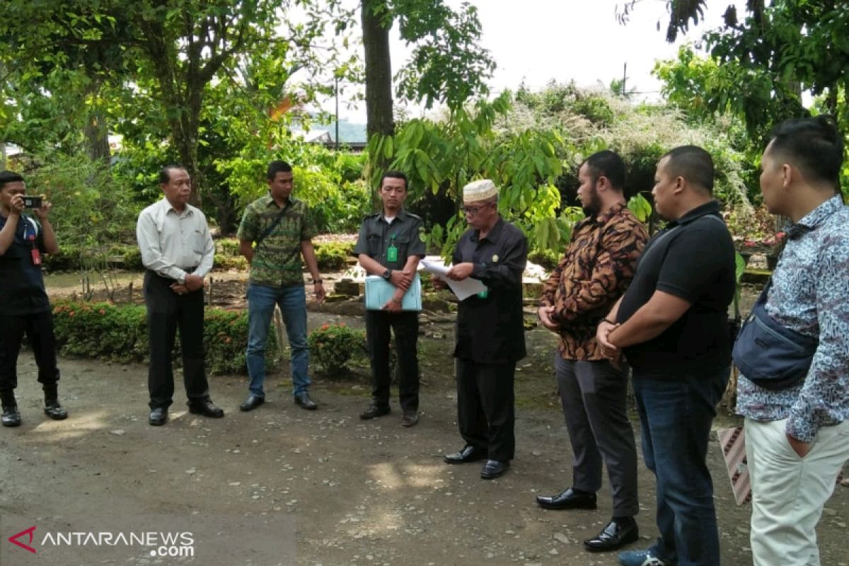 Pengadilan Agama Padangsidimpuan lakukan sita eksekusi tanah sengketa