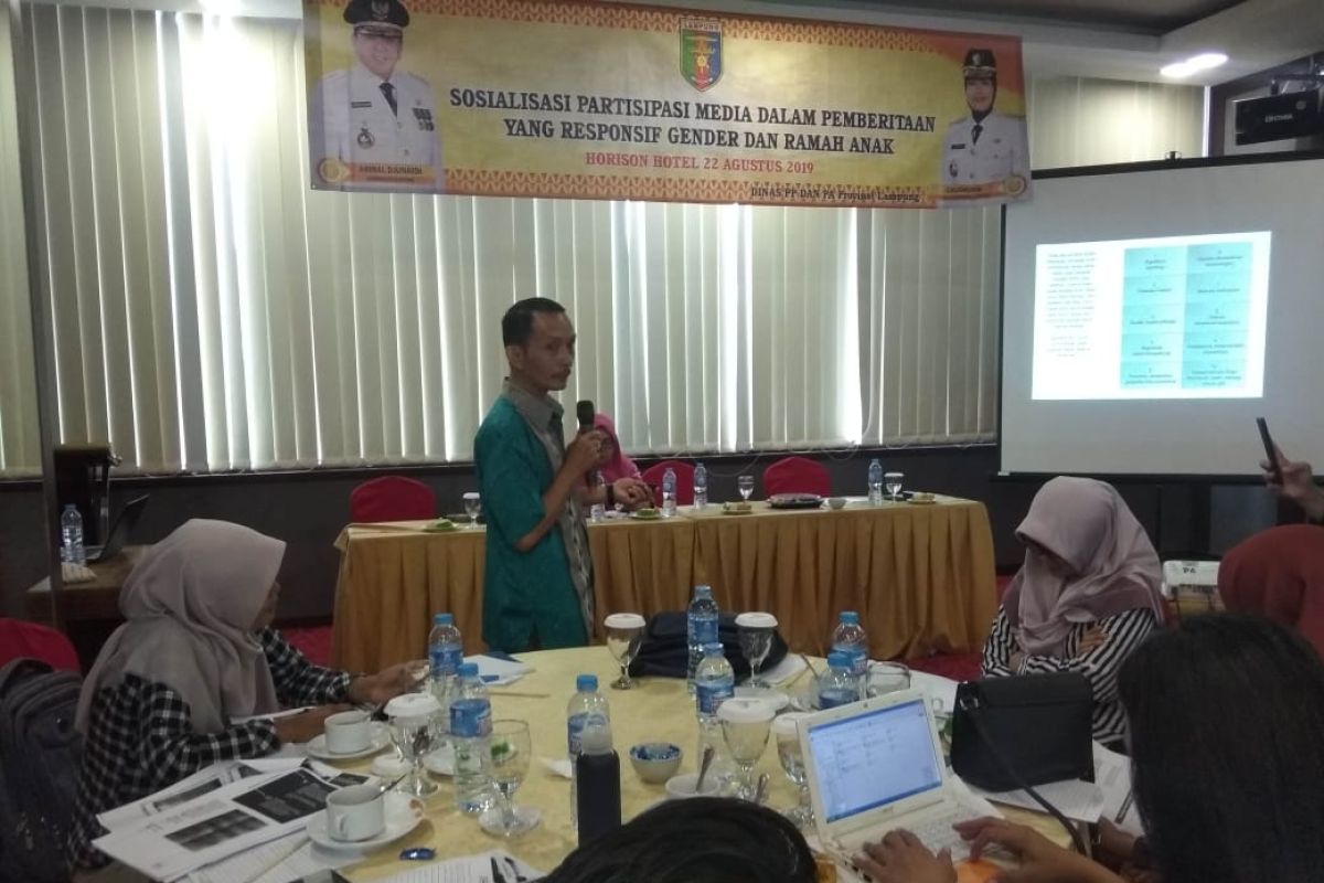 Dinas PPPA Lampung gelar partisipasi media dalam pemberitaan anak