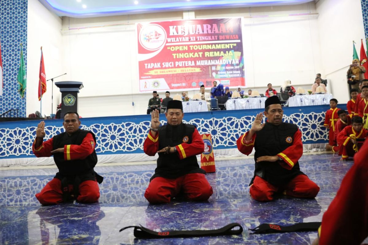 Pj Wali Kota Makassar hadiri kejuaraan Tapak Suci Muhammadiyah