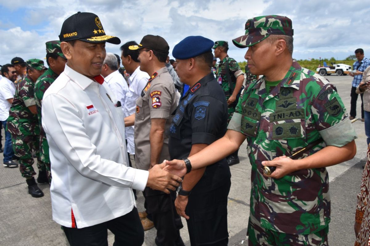 Wiranto kunjungan kerja di Papua Barat