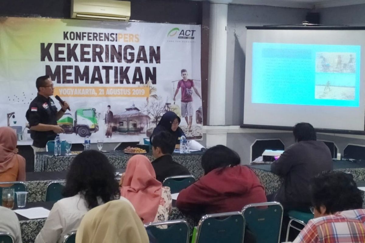 ACT DIY menggencarkan distribusi air bersih di Gunung Kidul