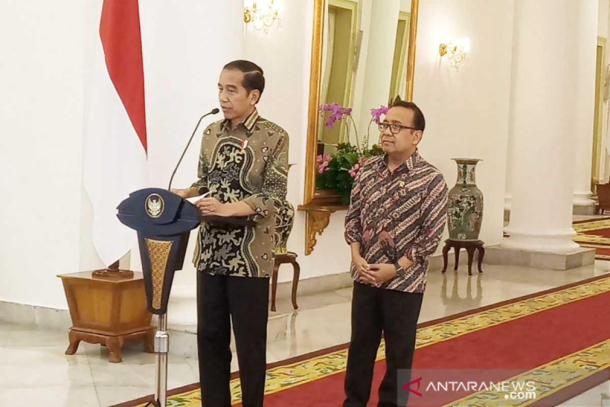 Jokowi: Lokasi ibu kota baru masih tunggu kajian