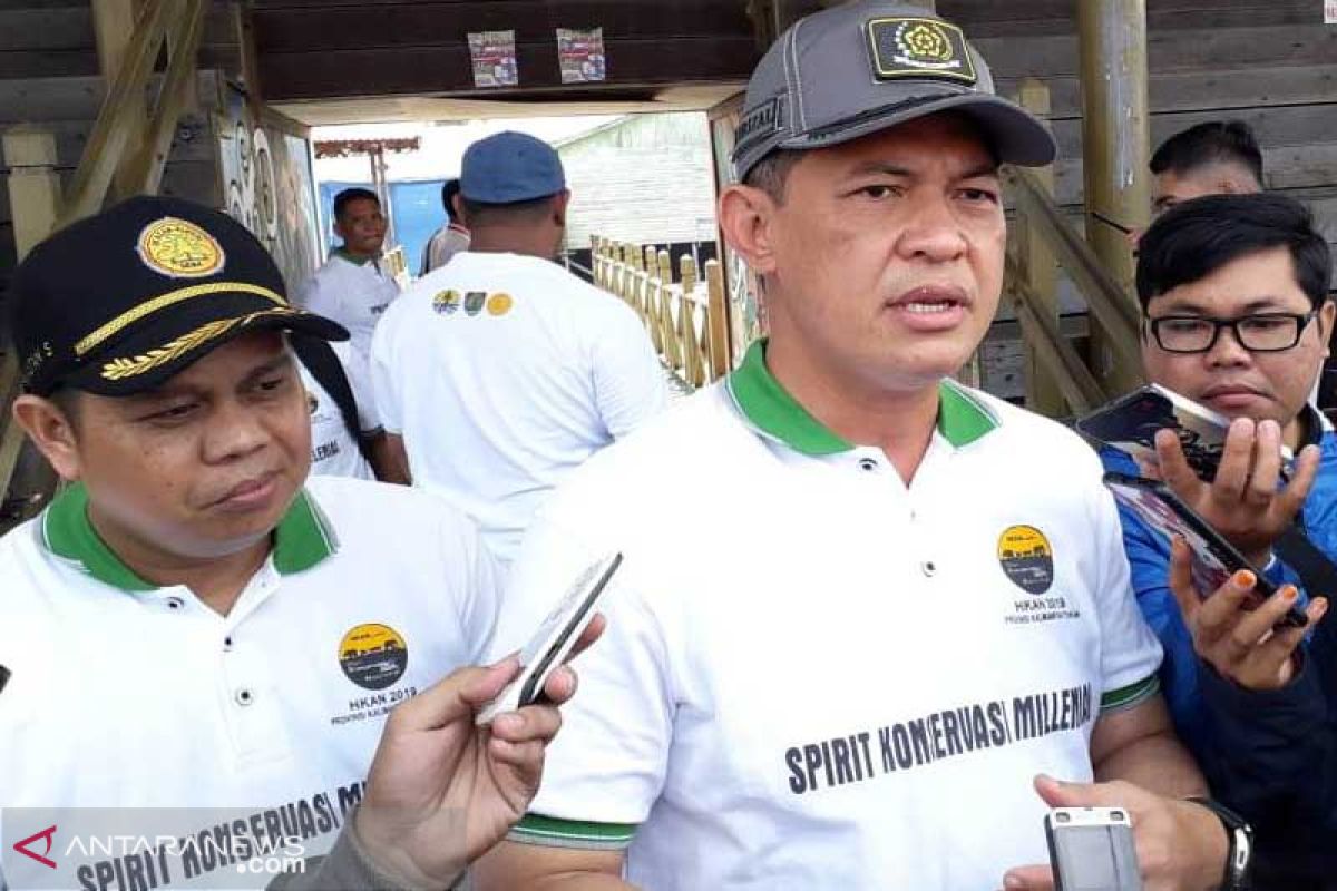 Menkopolhukam bersama Panglima TNI dan Kapolri kunjungi Kalteng