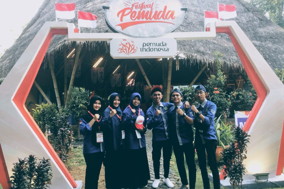 Mahasiswa Fisipol UMP korwil Festival Pemuda tingkat nasional