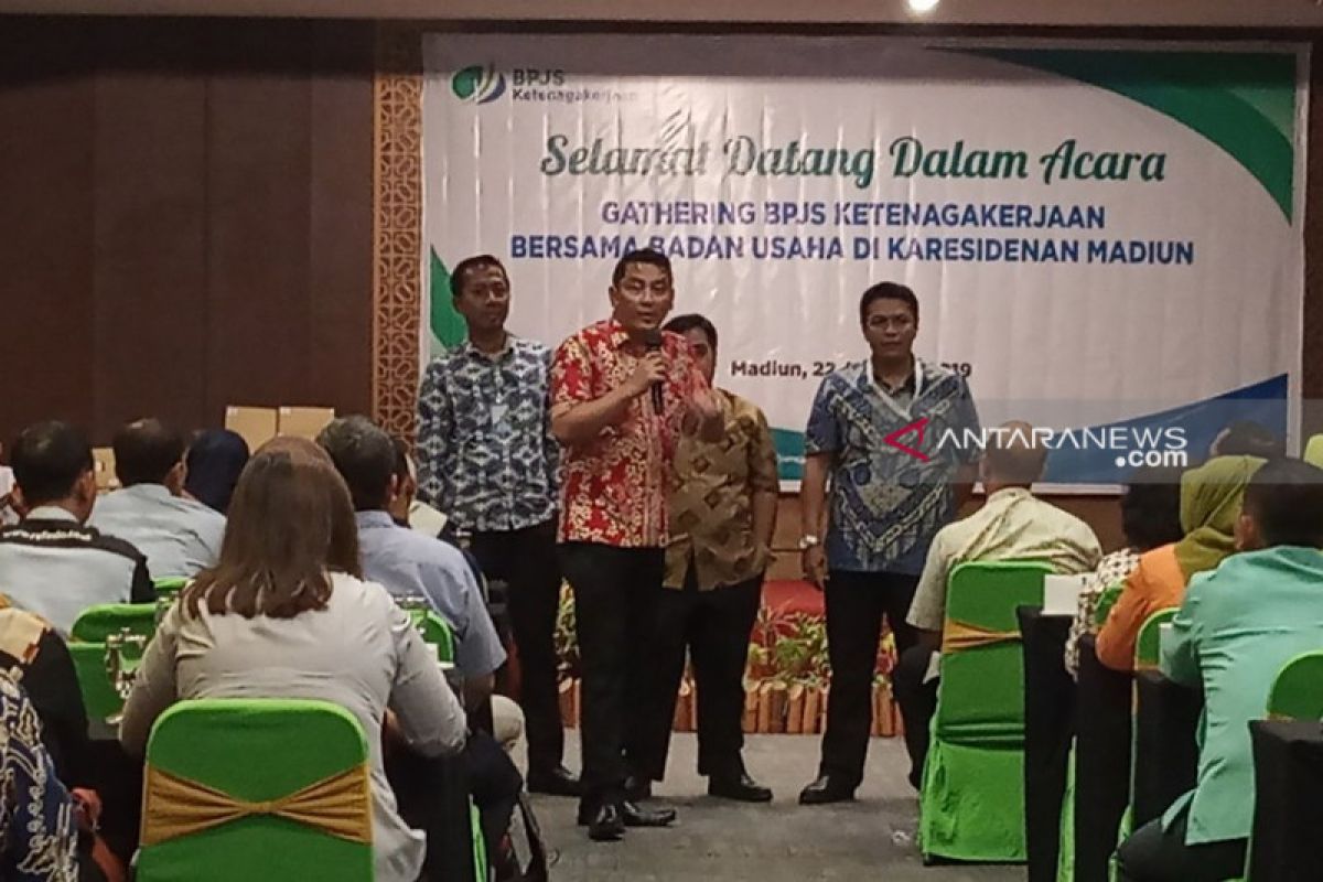 109 perusahaan platinum hadiri pertemuan BPJS Ketenagakerjaan Madiun