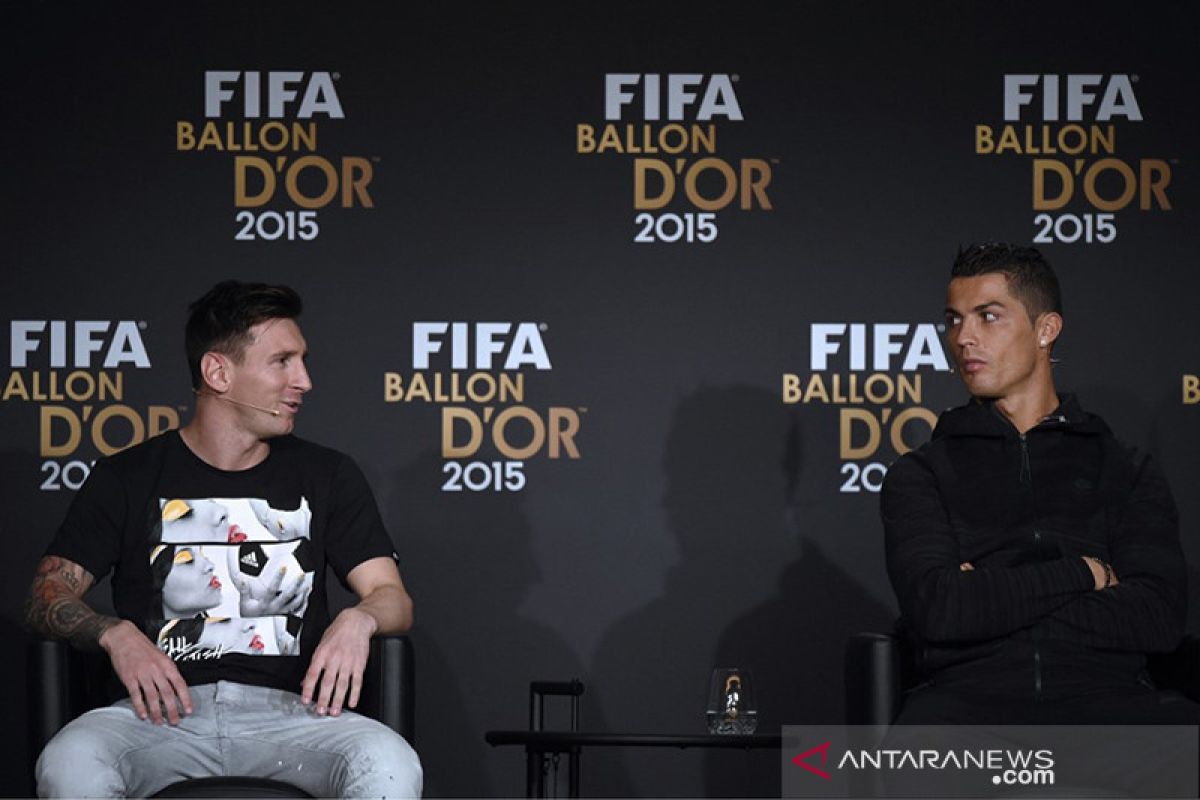 Ronaldo dan Messi sumbang sekitar Rp17 miliar untuk lawan virus corona