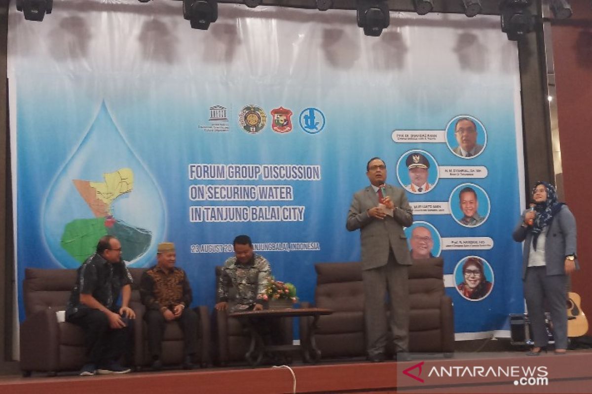 PDAM Tirta Kualo-UNESCO teliti sumber air di Tanjungbalai