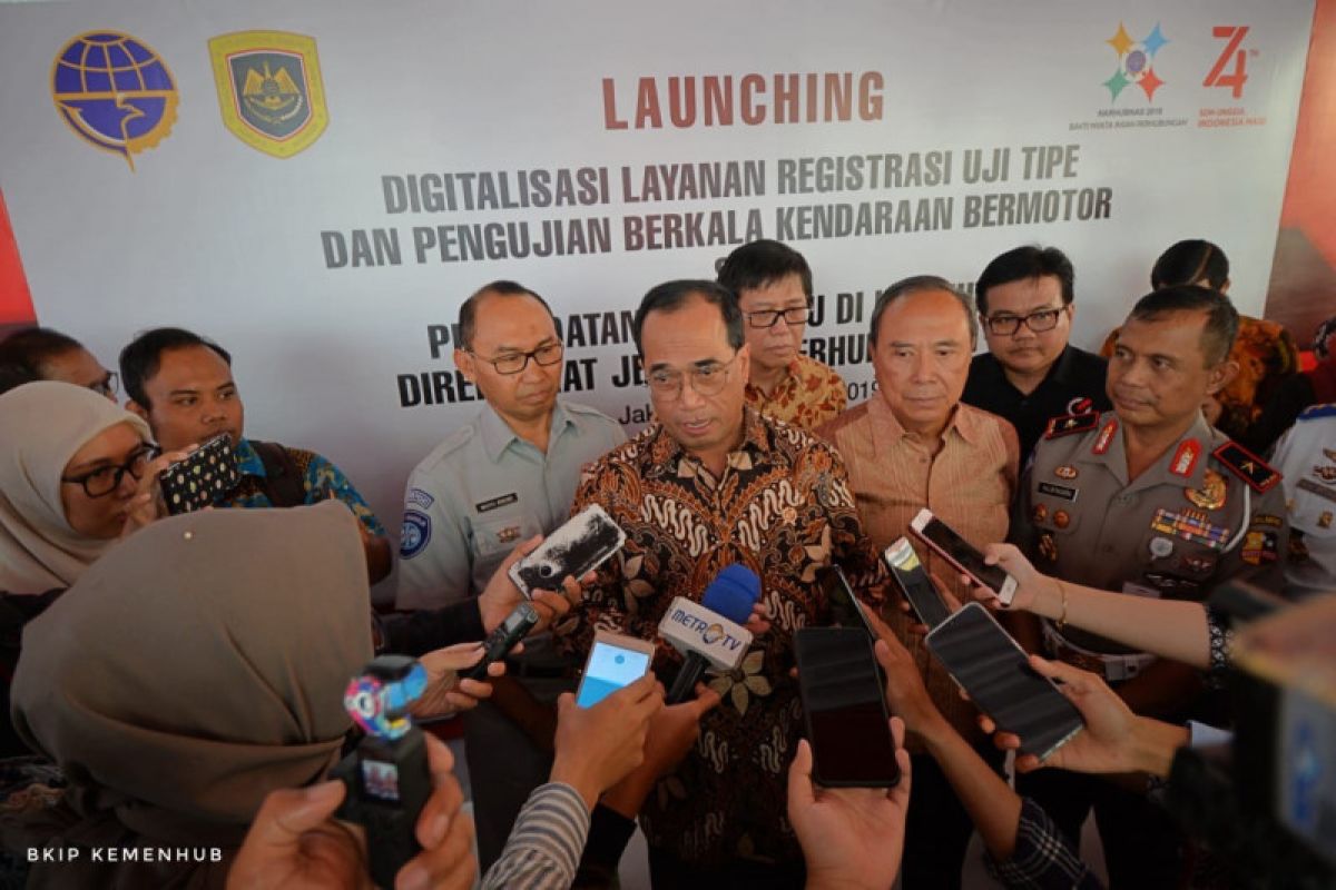 Kemenhub targetkan PNBP dari digitalisasi layanan Rp1 triliun