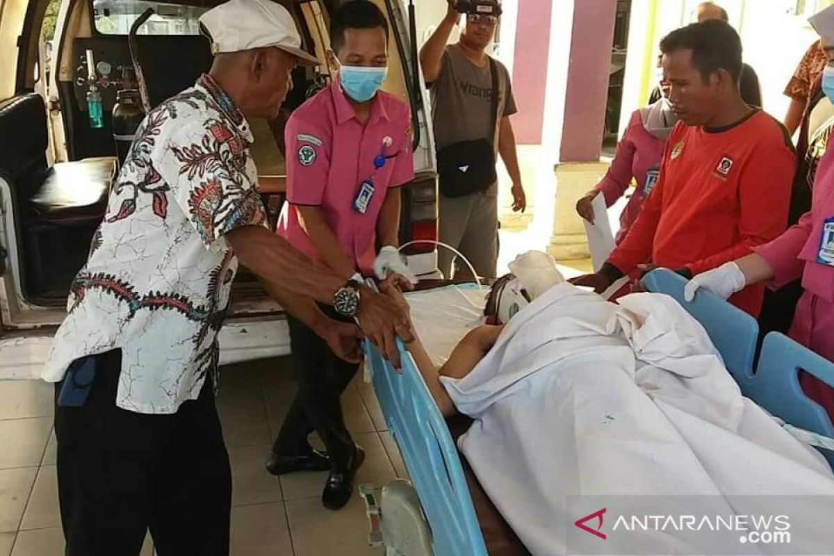 Tertimpa pohon saat tugas, anggota Satgas Karhutla Batanghari meninggal