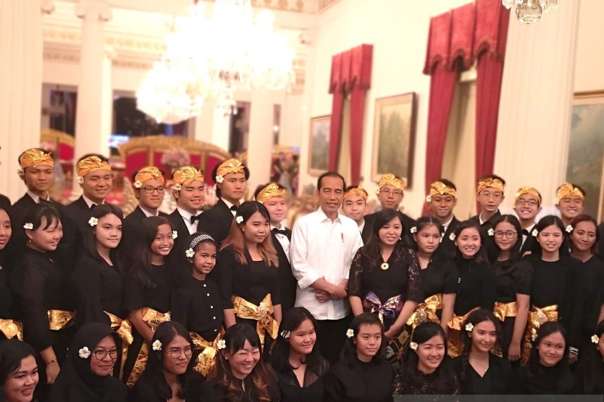 Istana Kepresidenan menggelar Talenta Musik Indonesia