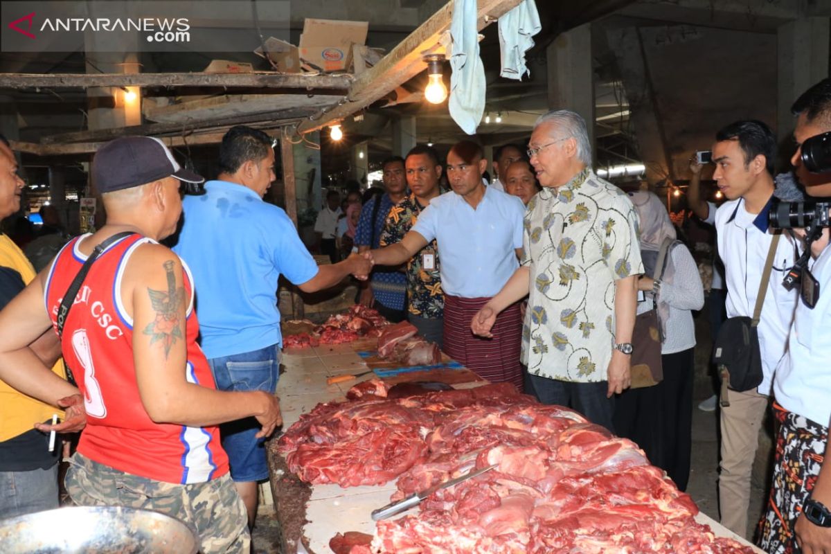 Harga daging di Kupang stabil, Menteri Perdagangan beri apresiasi