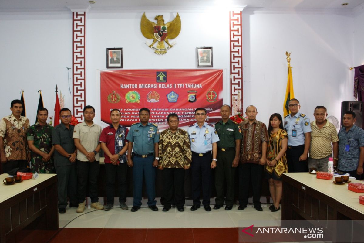 Imigrasi Tahuna bentuk tim gabungan operasi pengawasan orang asing