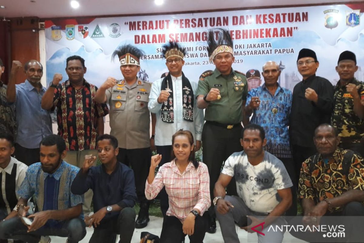 Gubernur DKI apresiasi masyarakat Papua di Jakarta mampu jaga kondusifitas