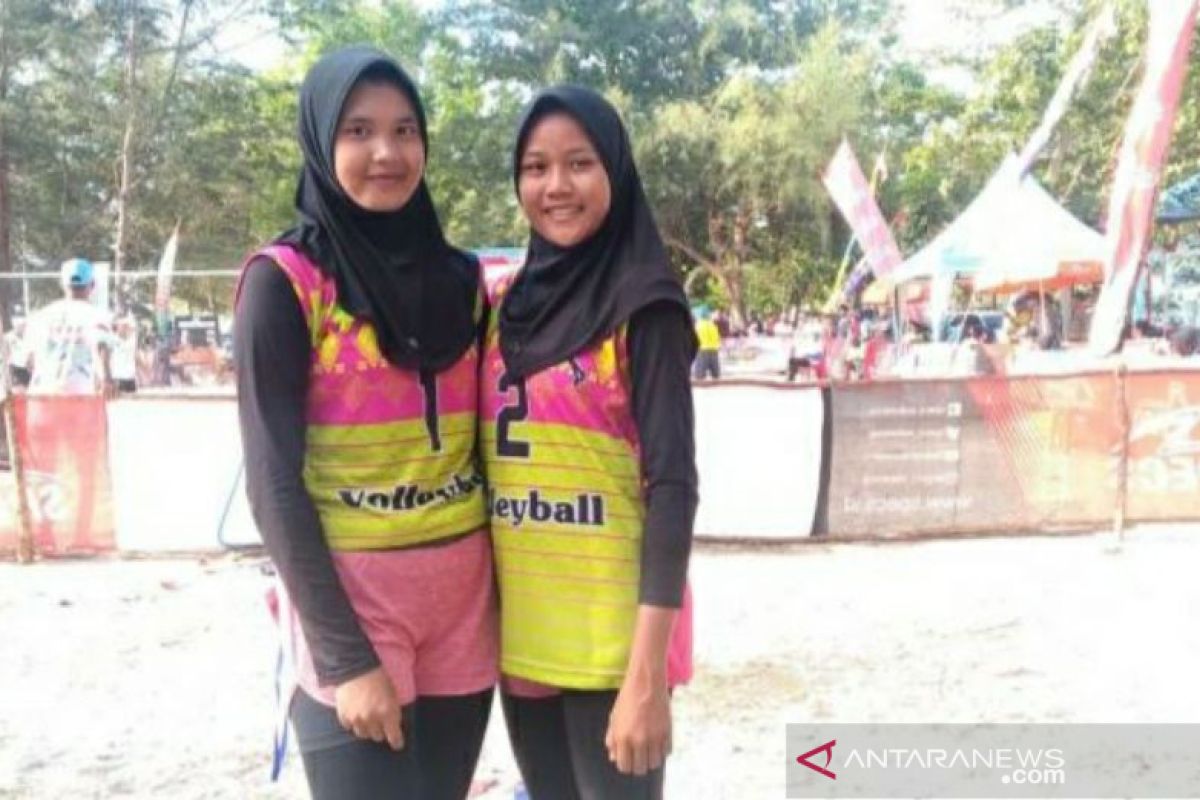 Tim putri Babel lolos ke babak final Kejurnas Voli Pasir 2019
