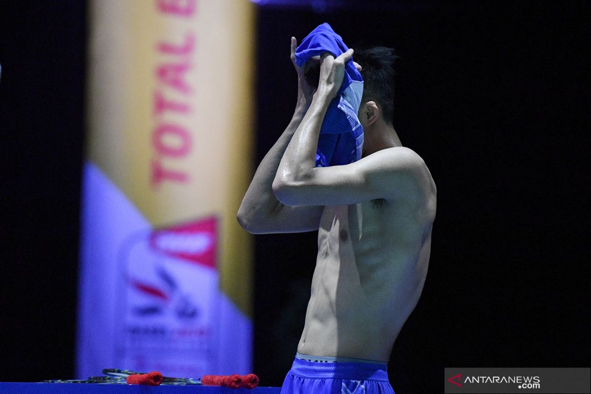 Jonatan Christie kandas di semifinal Kejuaraan Dunia 2019