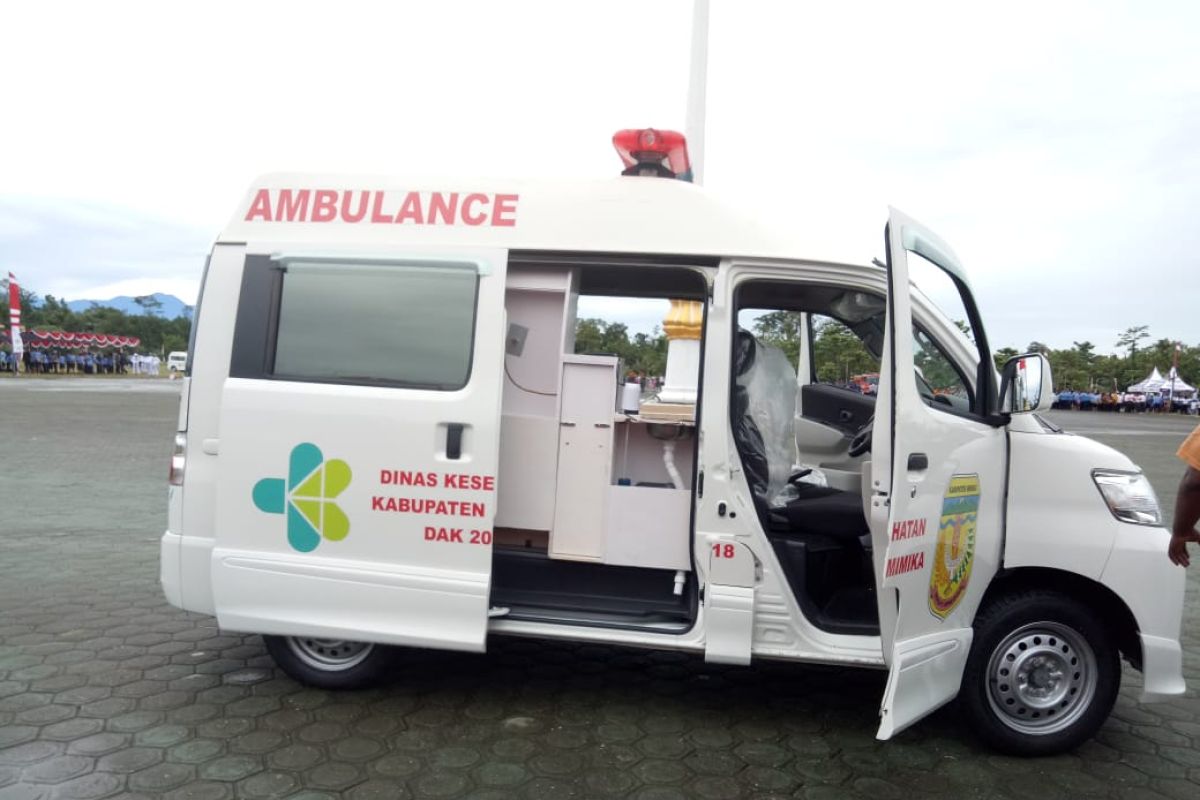 Hadapi PON Papua, Mimika siapkan 17 ambulans