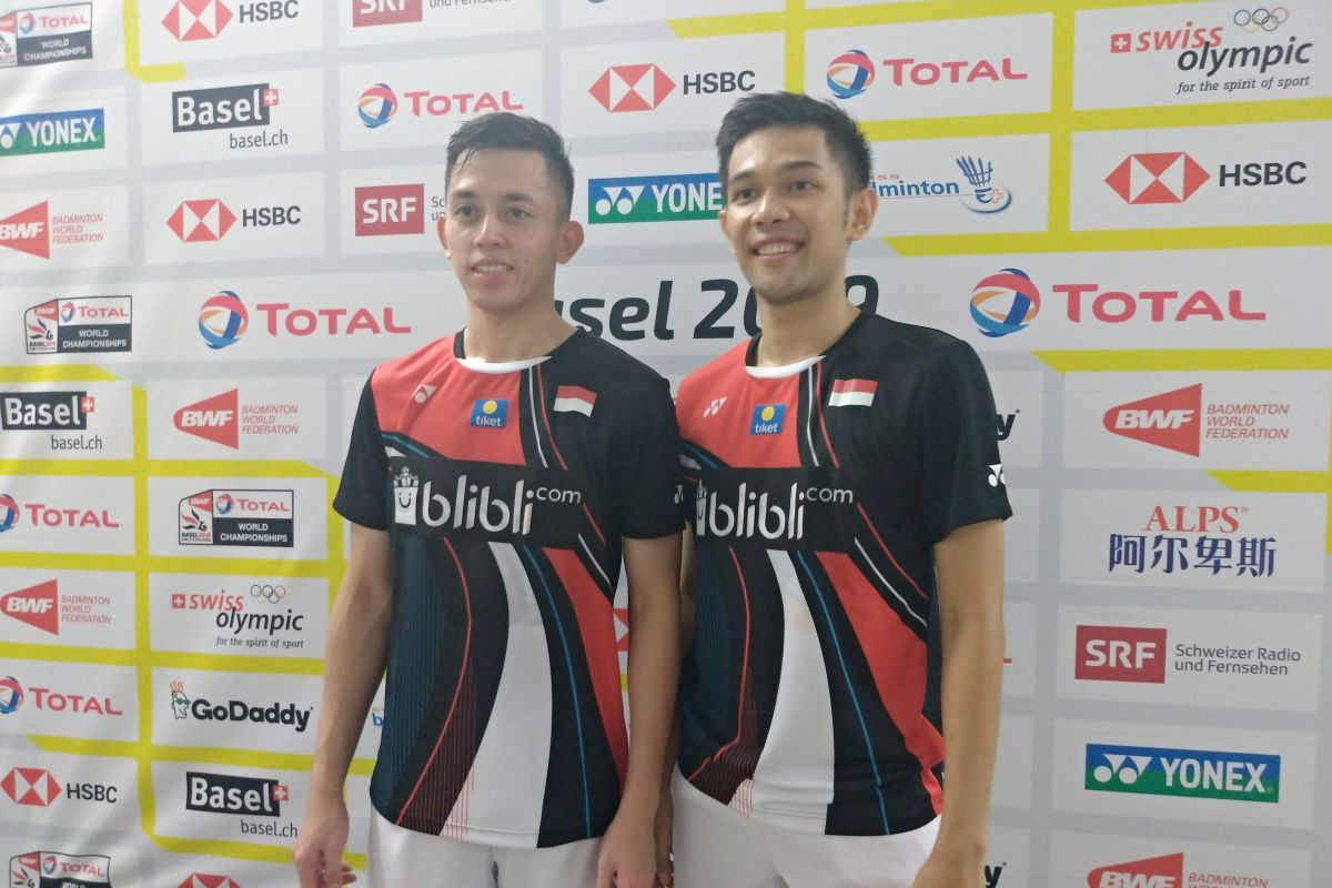 Fajar/Rian susul Ahsan/Hendra ke  perempat final Kejuaraan Dunia