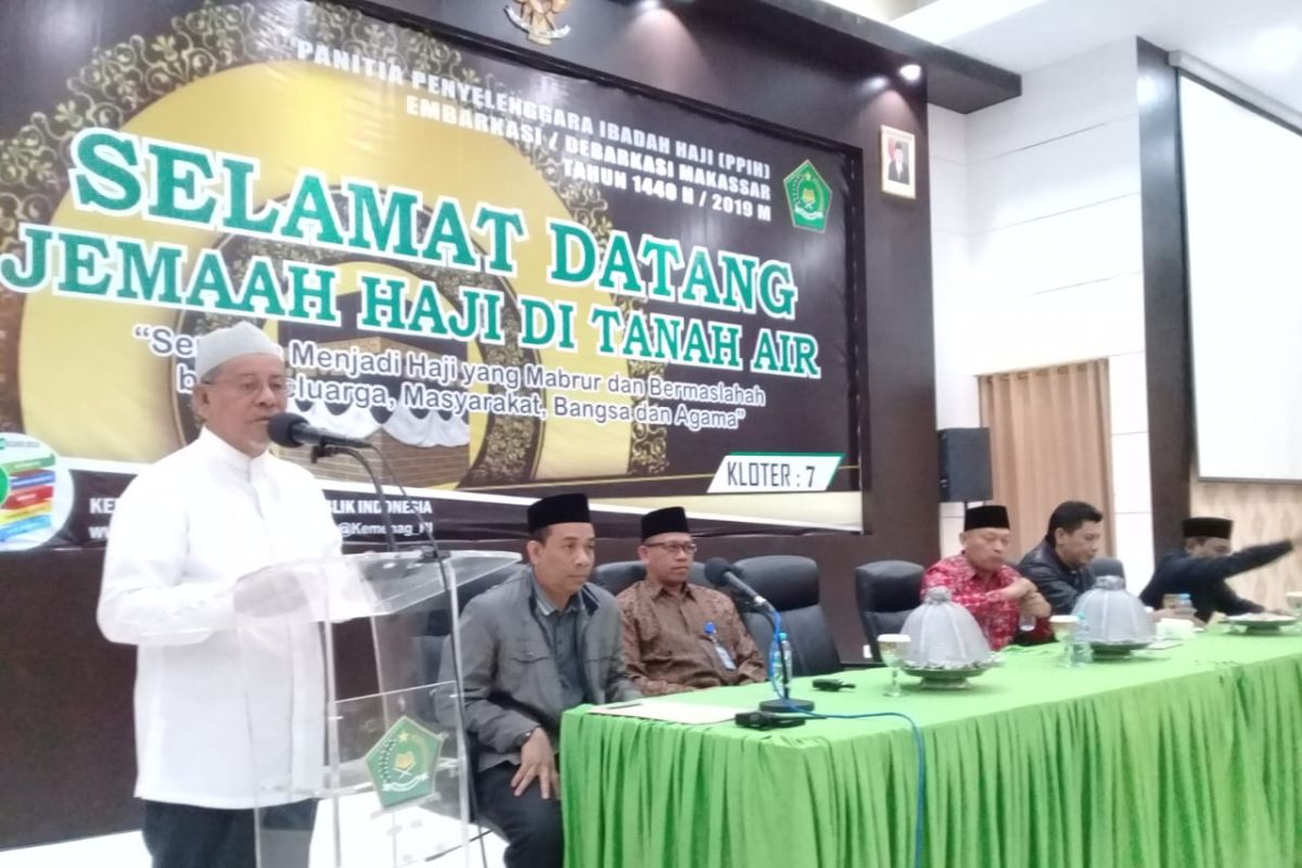 3.178 jamaah haji debarkasi Makassar sudah kembali ke Tanah Air