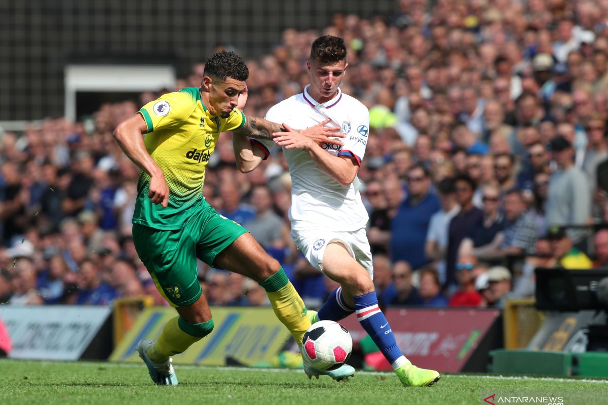 Liga Inggris, Chelsea raih kemenangan perdana usai tundukkan Norwich 3-2