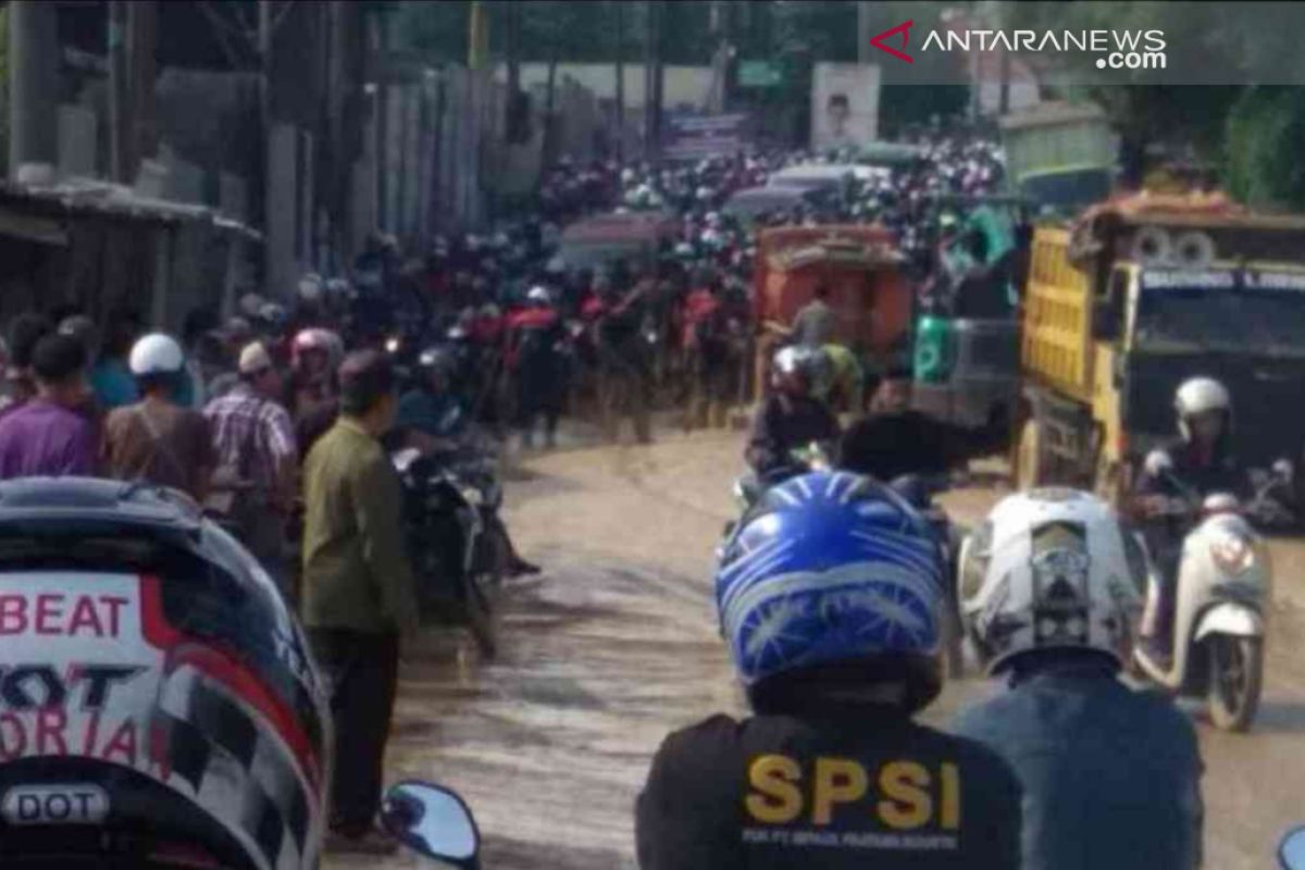 Tim kuda Dishub Bekasi bertugas atasi kemacetan