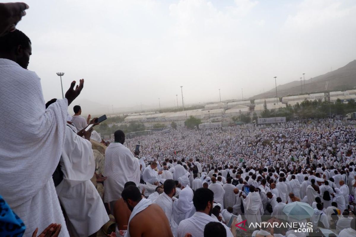 Petugas lakukan razia pastikan semua jamaah haji ke Arafah