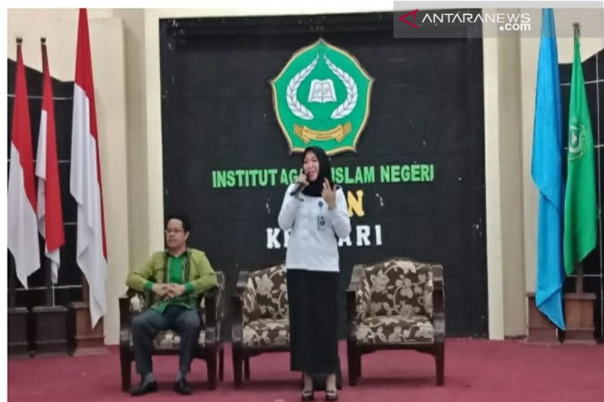 BNN Sultra sosialiasi P4GN pada mahasiwa baru di IAIN Kendari