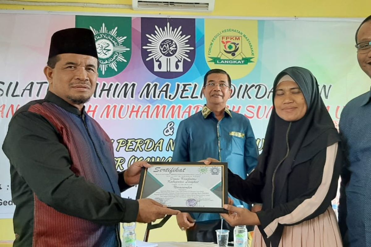 Dikdasmen Muhammadiyah Langkat sosialisasi KTR