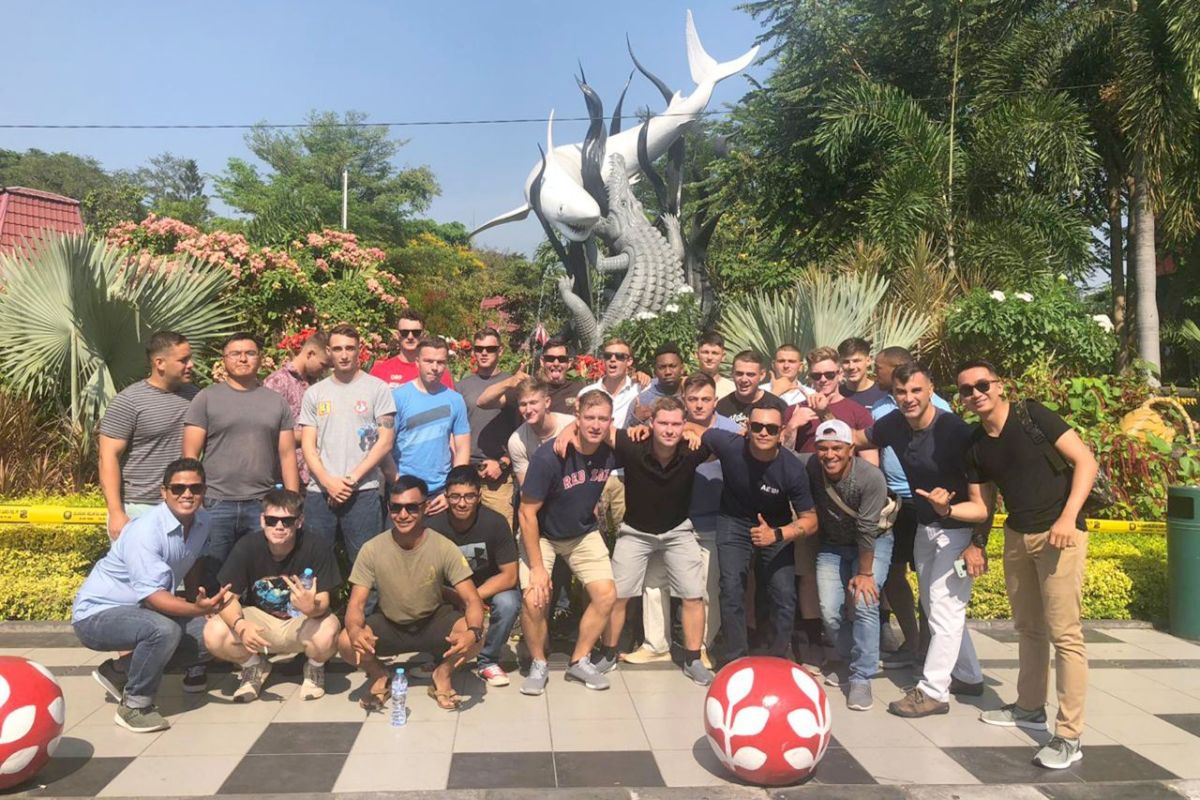 Marinir Amerika wisata sejarah di Surabaya