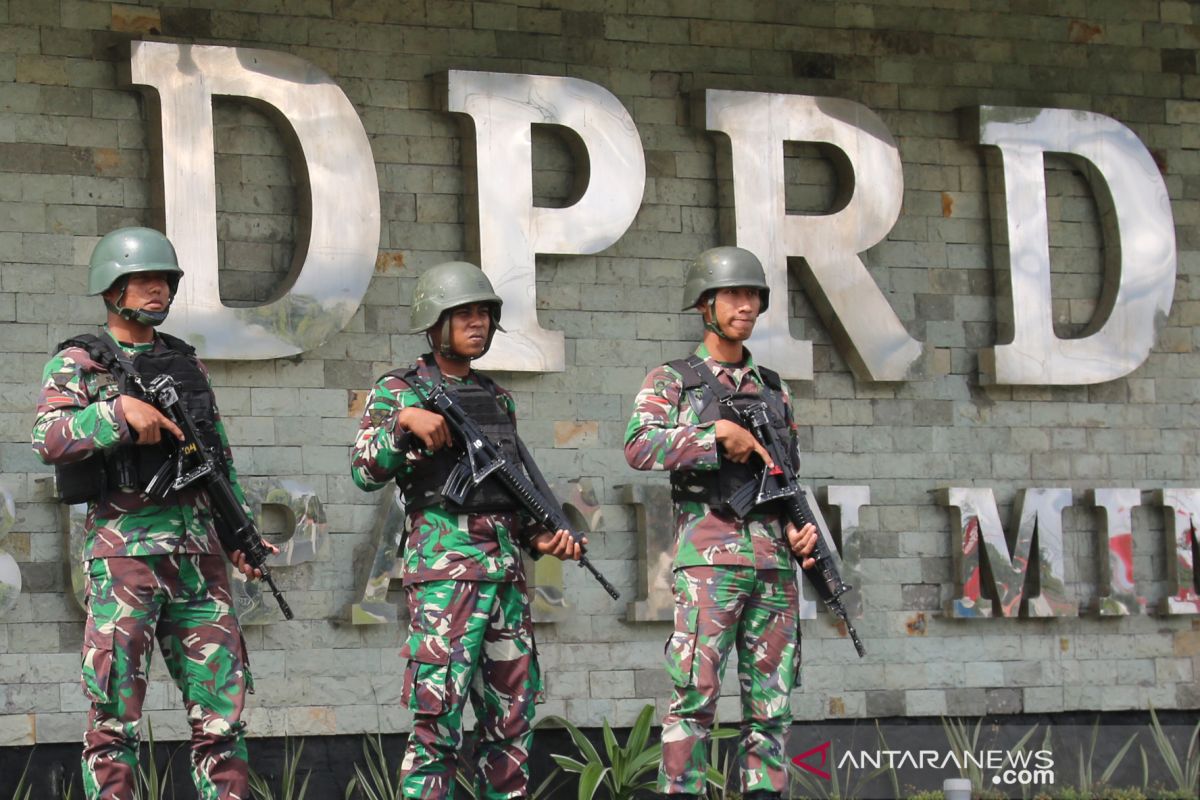 TNI-Polri jamin kamtibmas di Timika kondusif