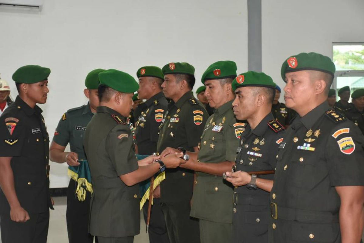 Danrem 023/KS pimpin Sertijab 3 Dandim dan pelepasan Kasrem