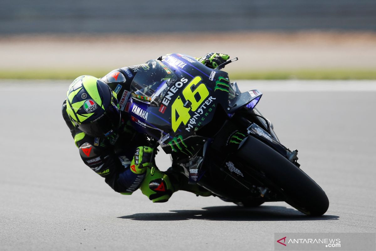 Rossi dan kubu Yamaha ungkap hasil hari pertama tes di Misano