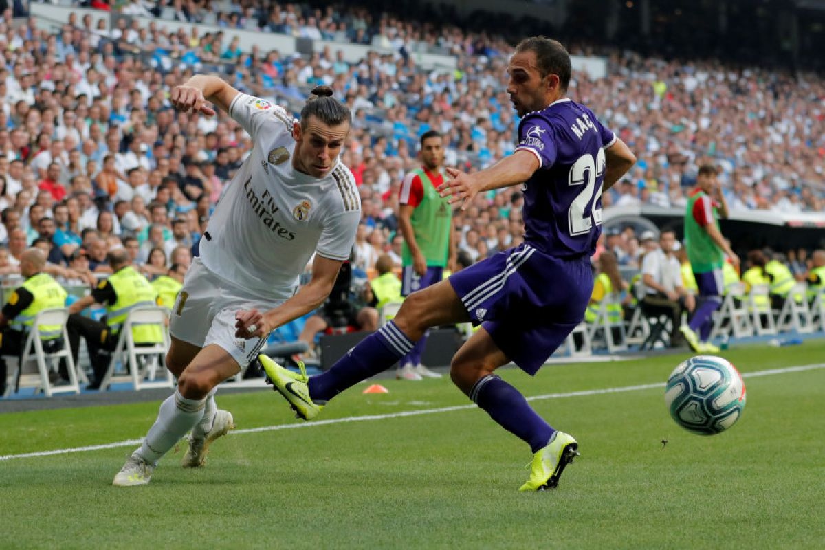 Real Valladolid tahan imbang Madrid 1-1 di Bernabeu