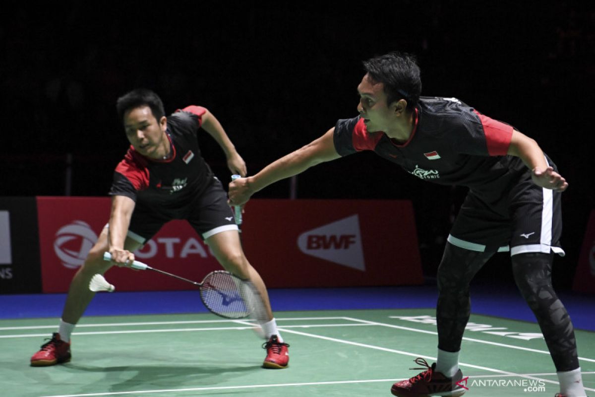 Pasangan Ahsan/Hendra ke final  Kejuaraan Dunia Bulu Tangkis BWF