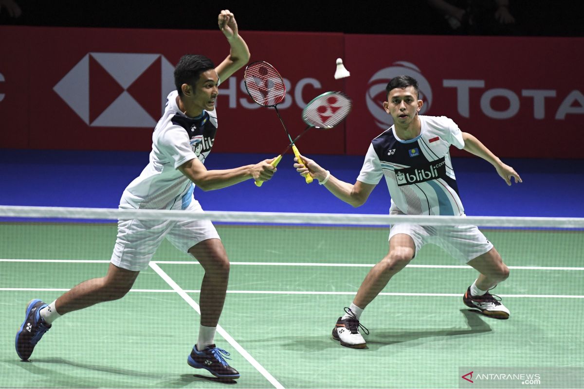 Indonesia's men's-doubles moves to 2019 China Open semi final