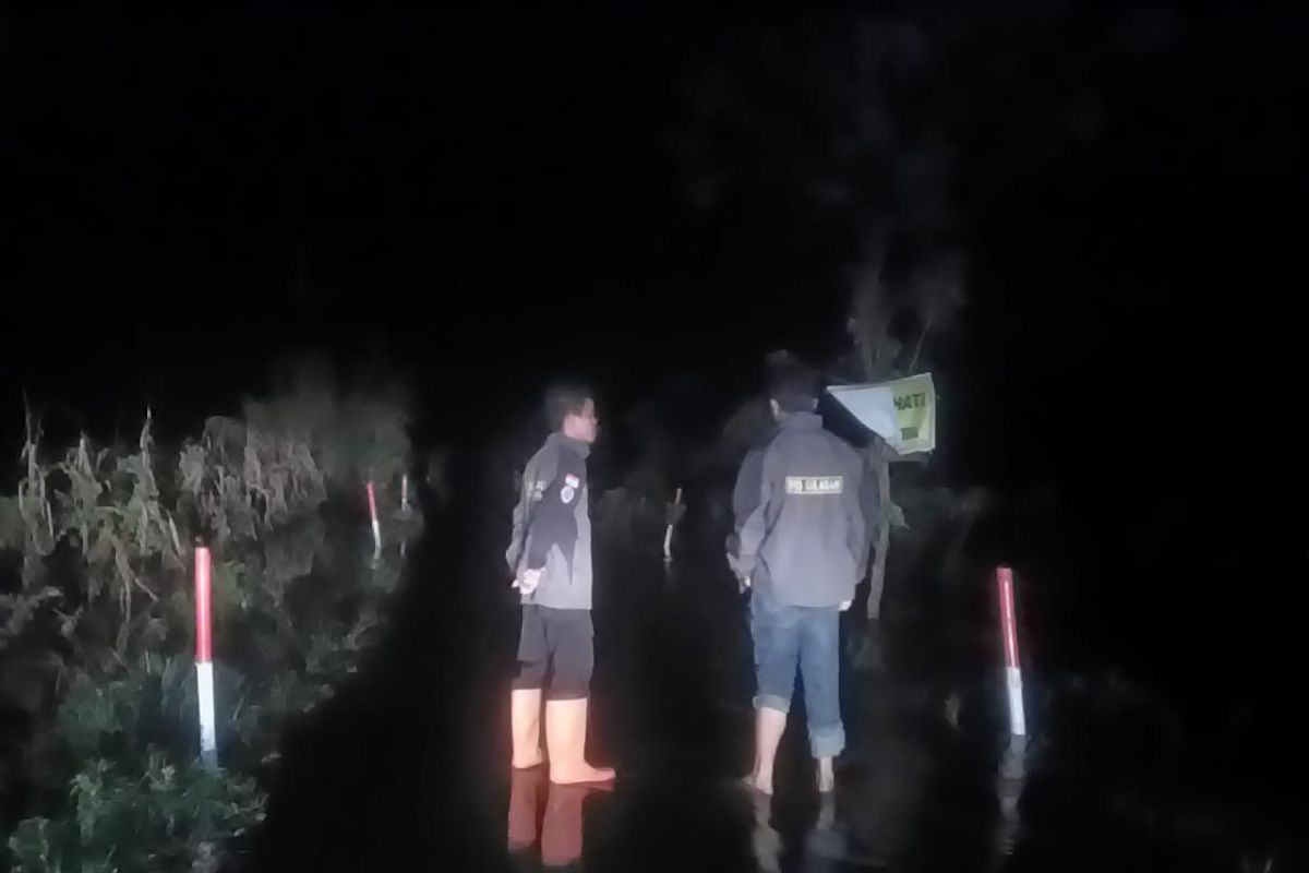 Banjir di Agam  rendam lima hektare sawah , 600  warga terisolasi