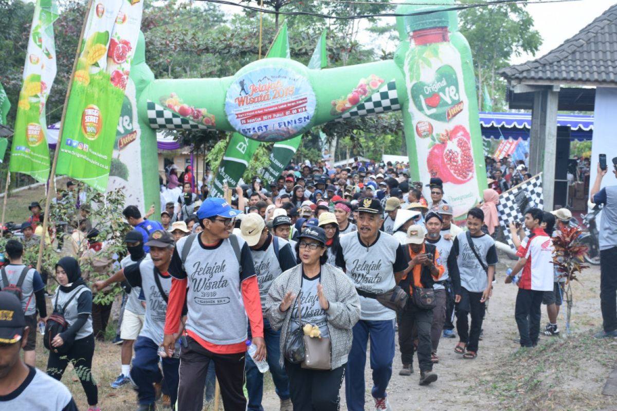 Seribu peserta ikuti sport tourism jelajah wisata lereng Merapi
