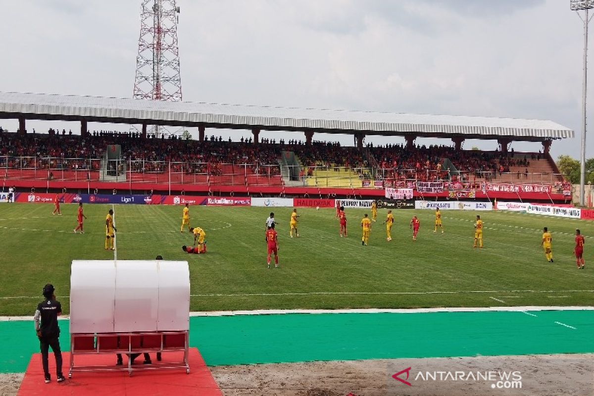 Kalteng Putra unggul sementara lawan Bhayangkara FC 3-2