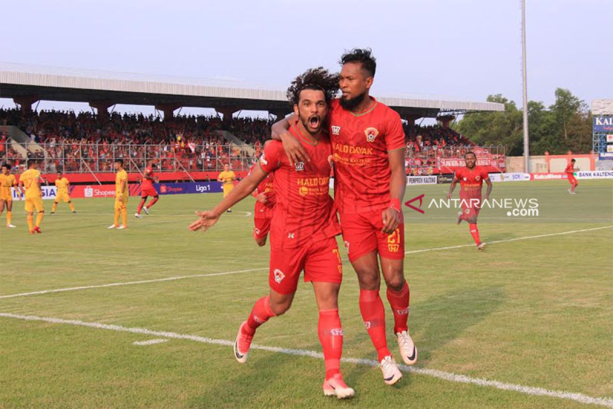 Kalteng Putra menang dramatis atas Bhayangkara FC