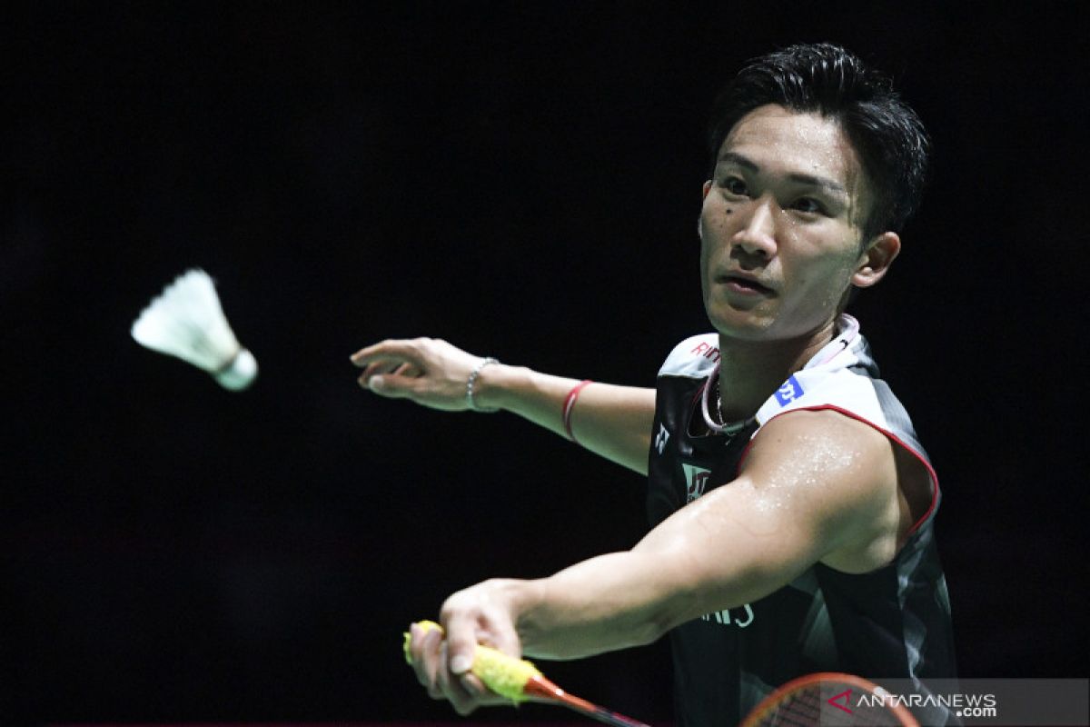 Momota rebut gelar Indonesia Masters usai kalahkan Antonsen