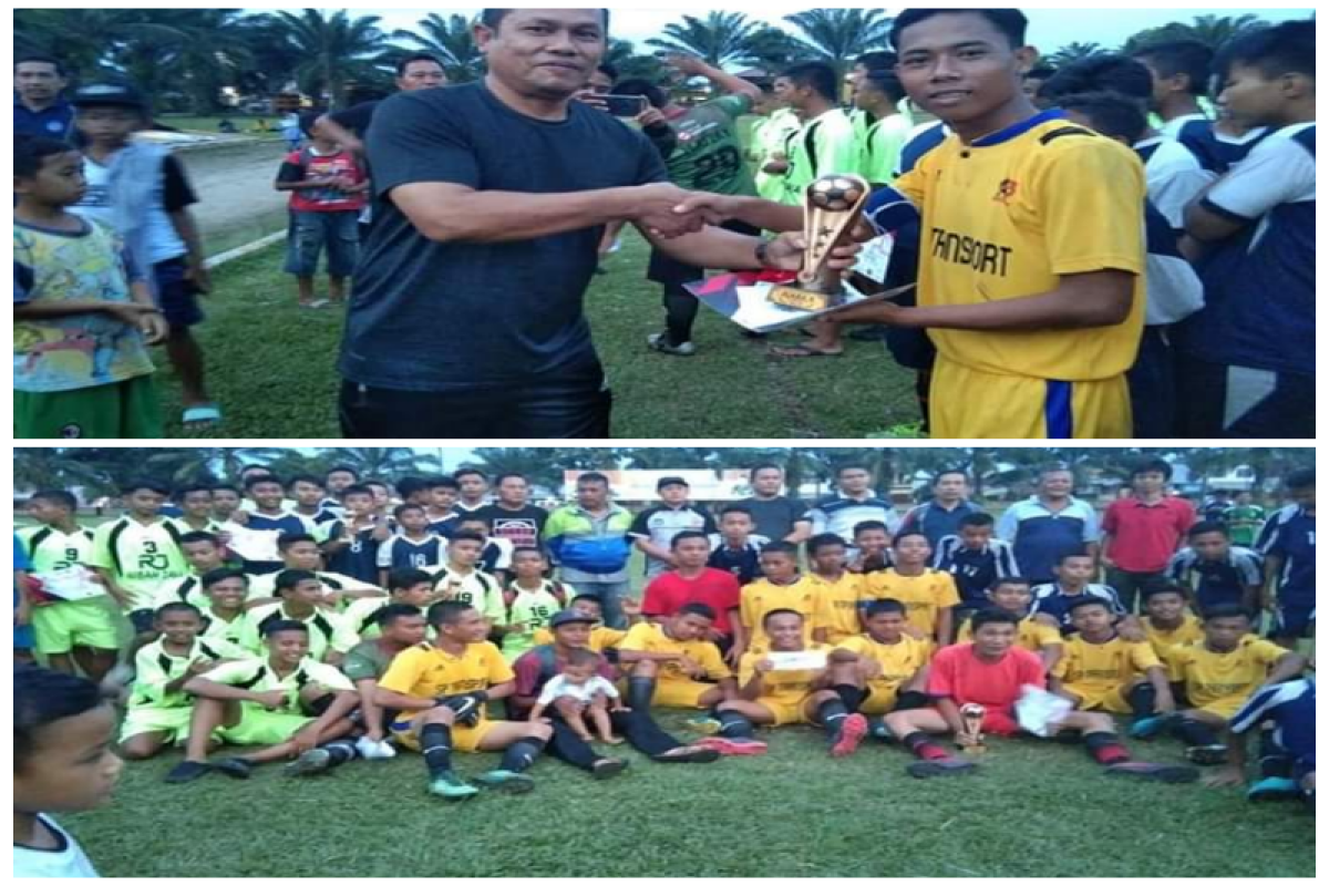 SSB Teratai juara Suratin U-15 Tebing Tinggi