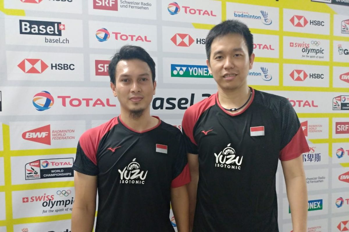 Hendra/Ahsan capai final Kejuaraan Dunia di Swiss