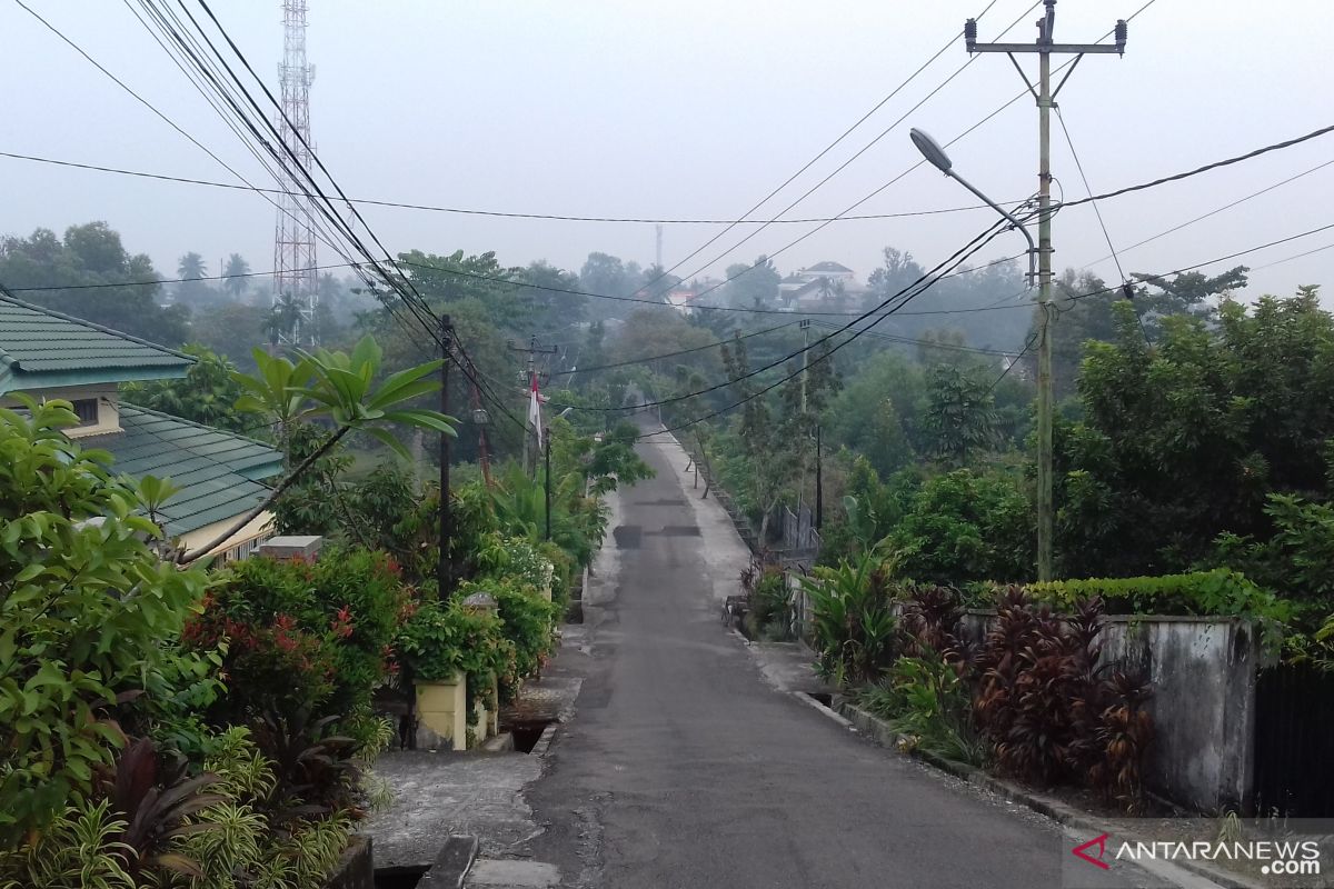 Kualitas udara Kota Pekanbaru memburuk pada Senin pagi