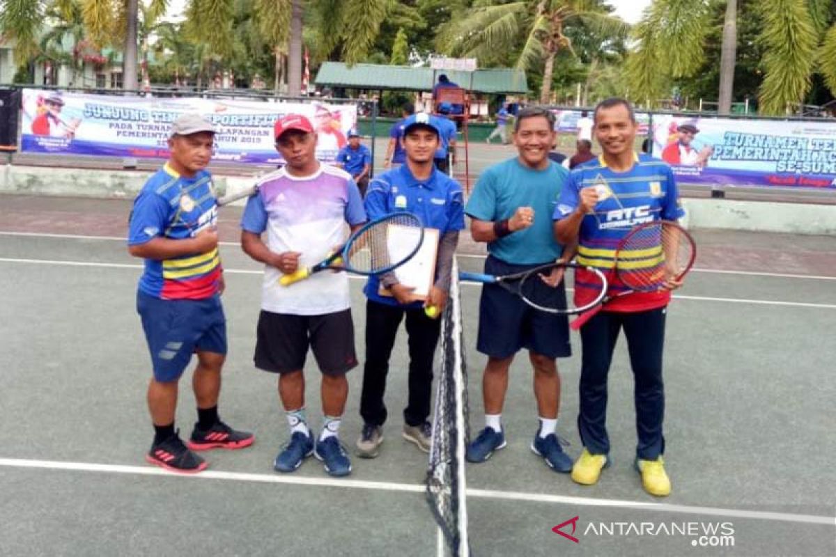 Petenis luar daerah rajai turnamen tenis Pemerintah Aceh