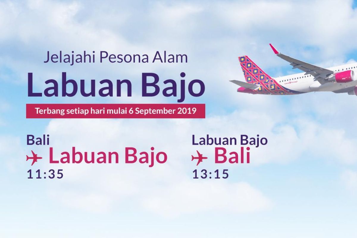 Batik Air segera terbangi Denpasar-Labuan Bajo