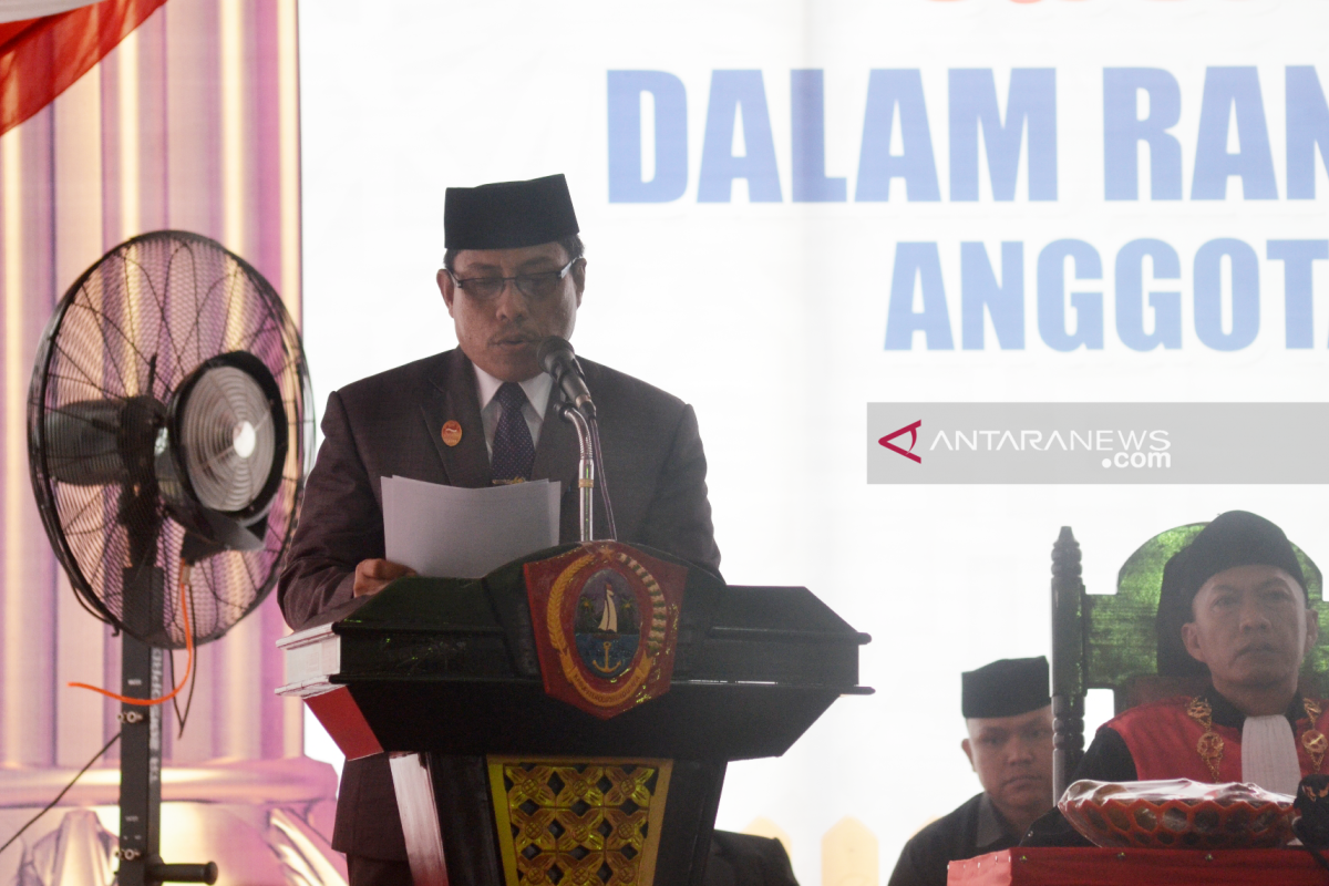 25 anggota DPRD Gorontalo Utara resmi dilantik