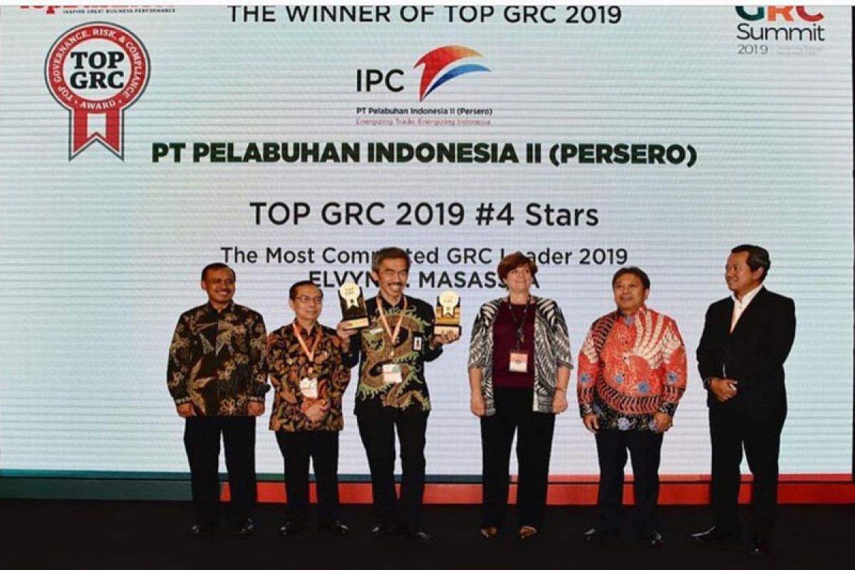 IPC raih penghargaan di ajang Top Governance, Risk & Compliance Award 2019