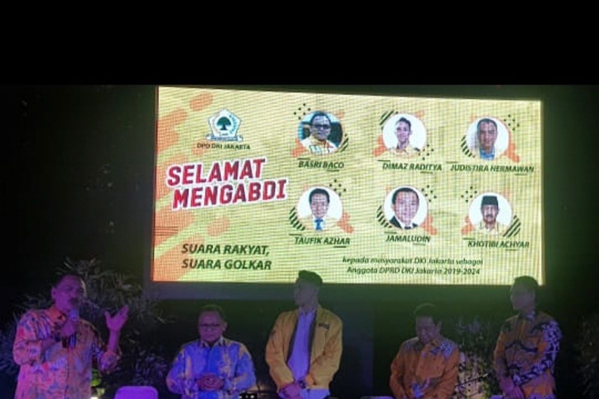 Golkar minta anggota DPRD DKI perjuangkan kepentingan rakyat