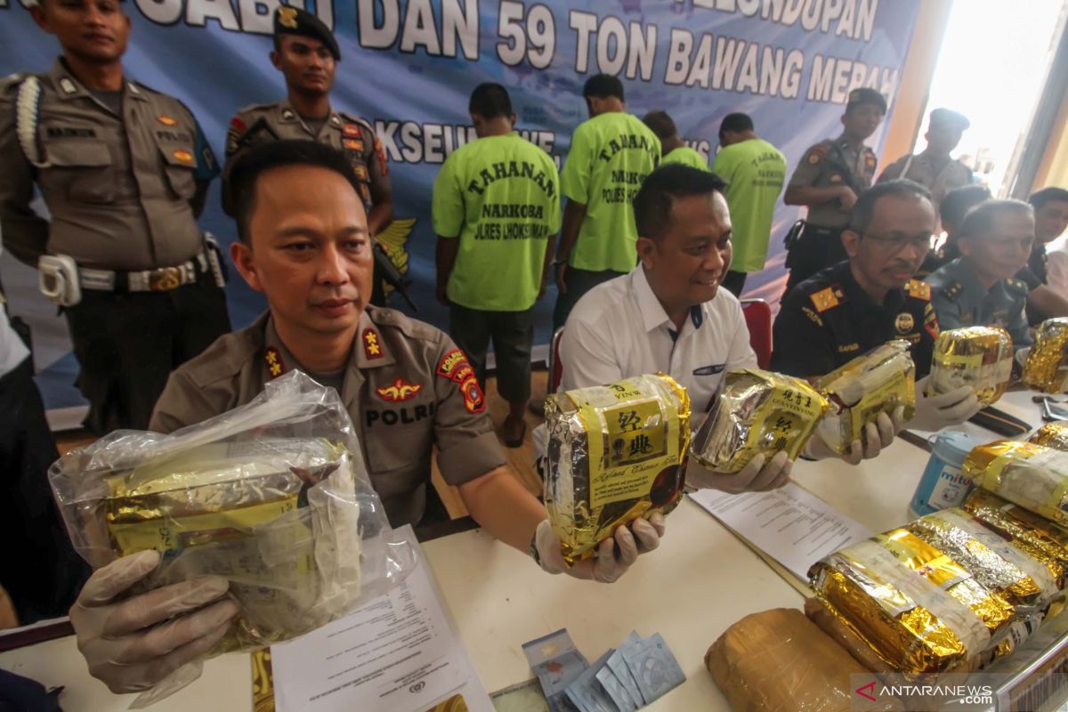 Kasus 25 kilogram sabu dilimpahkan ke kejaksaan