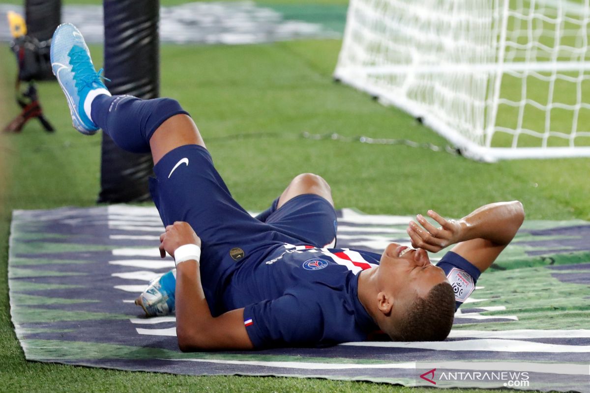 Cedera paksa Mbappe absen