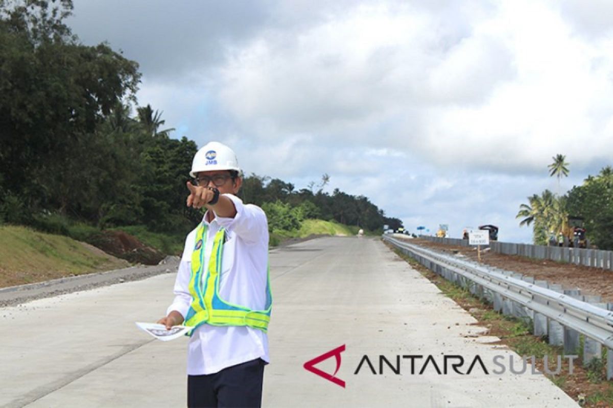 Progres pembangunan Tol Manado-Bitung seksi IIA capai 90,06 persen